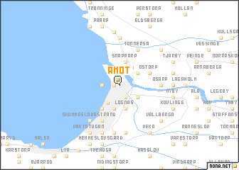 map of Åmot