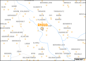 map of Amoud