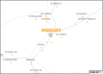 map of Amouguer