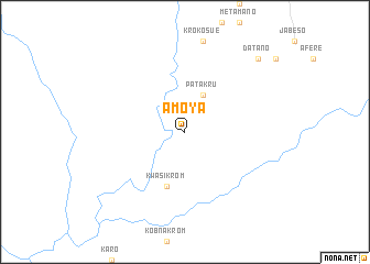 map of Amoya