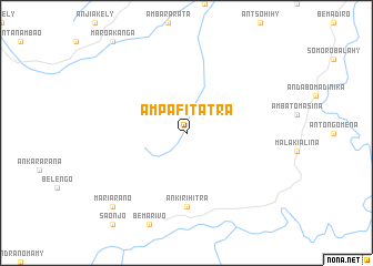 map of Ampafitatra