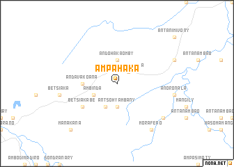 map of Ampahaka