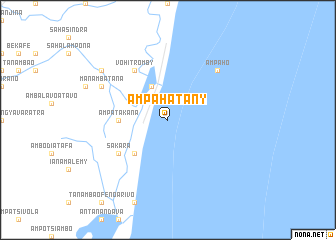 map of Ampahatany