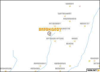 map of Ampahidroy