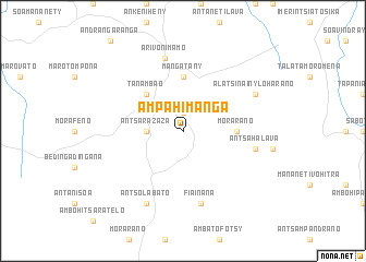 map of Ampahimanga