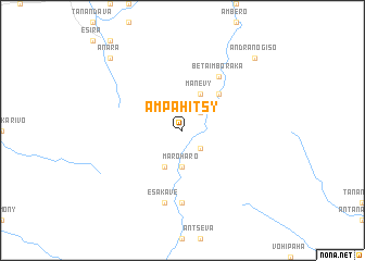 map of Ampahitsy