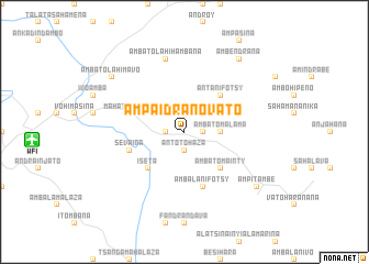 map of Ampaidranovato