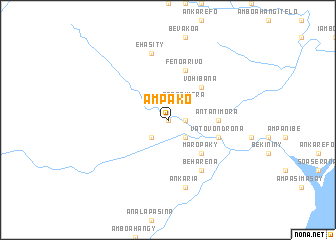 map of Ampako