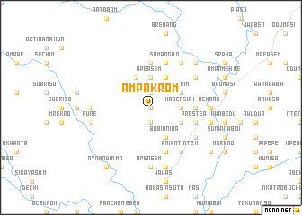 map of Ampakrom