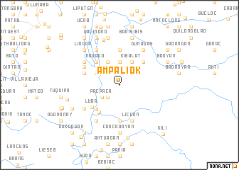 map of Ampaliok