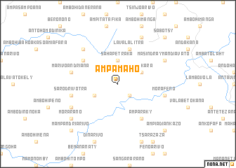 map of Ampamaho