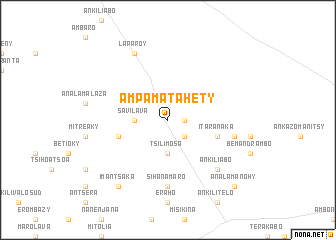 map of Ampamatahety
