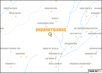 map of Ampamataimaho