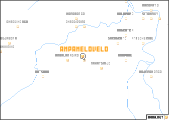 map of Ampamelovelo