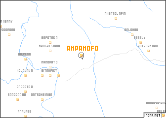 map of Ampamofo