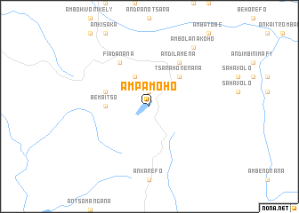 map of Ampamoho