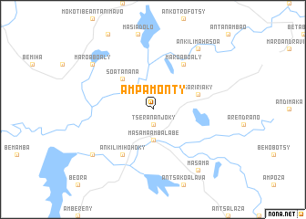 map of Ampamonty