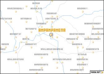 map of Ampampamena