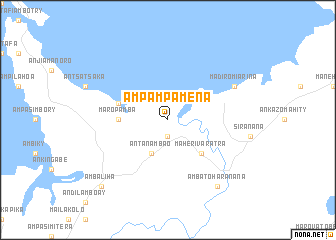 map of Ampampamena