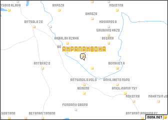 map of Ampanamboha