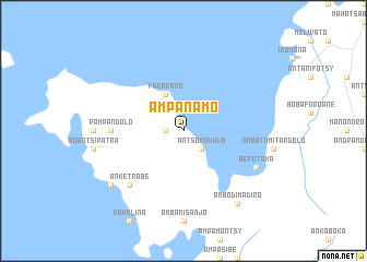 map of Ampanamo