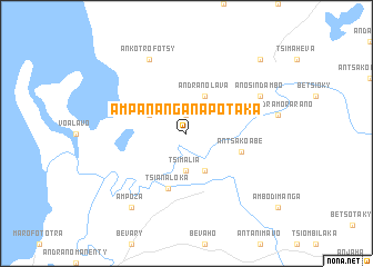 map of Ampananganapotaka