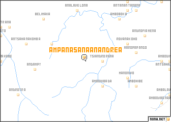 map of Ampanasana-Anandrea