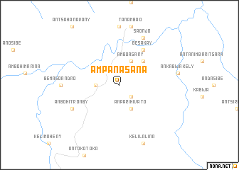 map of Ampanasana