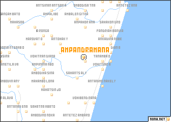 map of Ampandramana