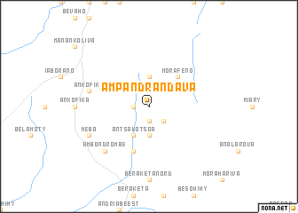 map of Ampandrandava