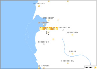 map of Ampandra