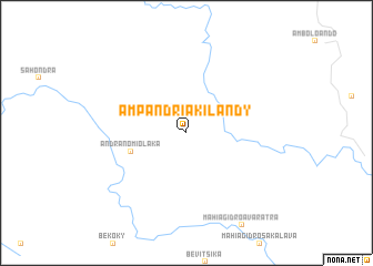 map of Ampandriakilandy