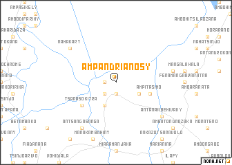 map of Ampandrianosy