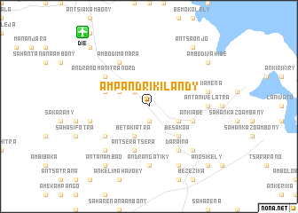 map of Ampandrikilandy