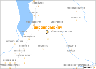 map of Ampangadiamby