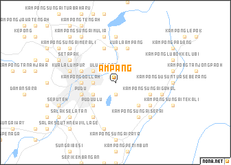 map of Ampang