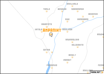 map of Ampanihy