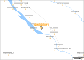 map of Ampanihy
