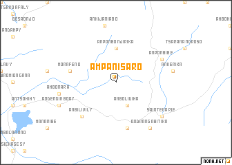 map of Ampanisaro