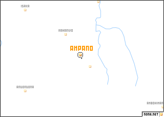 map of Ampano