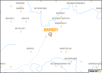 map of Ampany