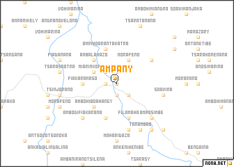 map of Ampany