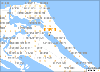 map of Ampan