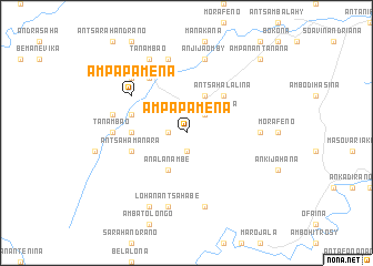 map of Ampapamena