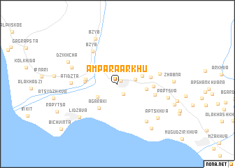 map of Amparaarkhu