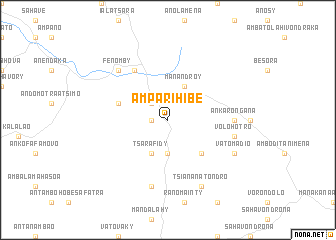 map of Amparihibe