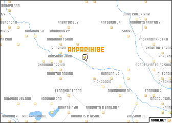 map of Amparihibe