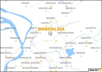 map of Amparihilava