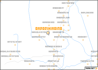 map of Amparihimaina