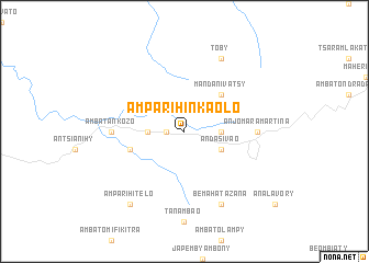 map of Amparihinkaolo